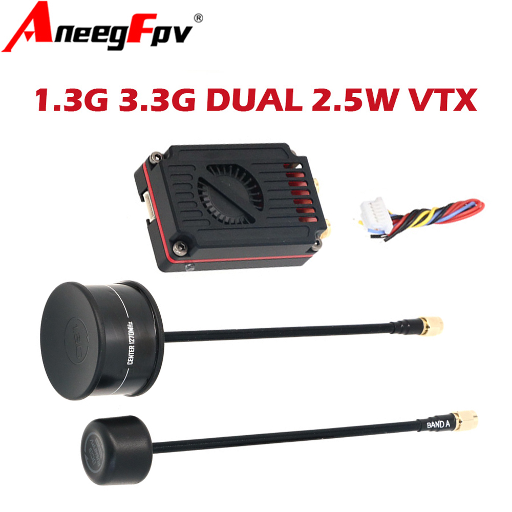 RUSH FPV 3.3G&1.3G デュアルバンド 2.5 - Fpv Drone Transmitter のレビューと価格
