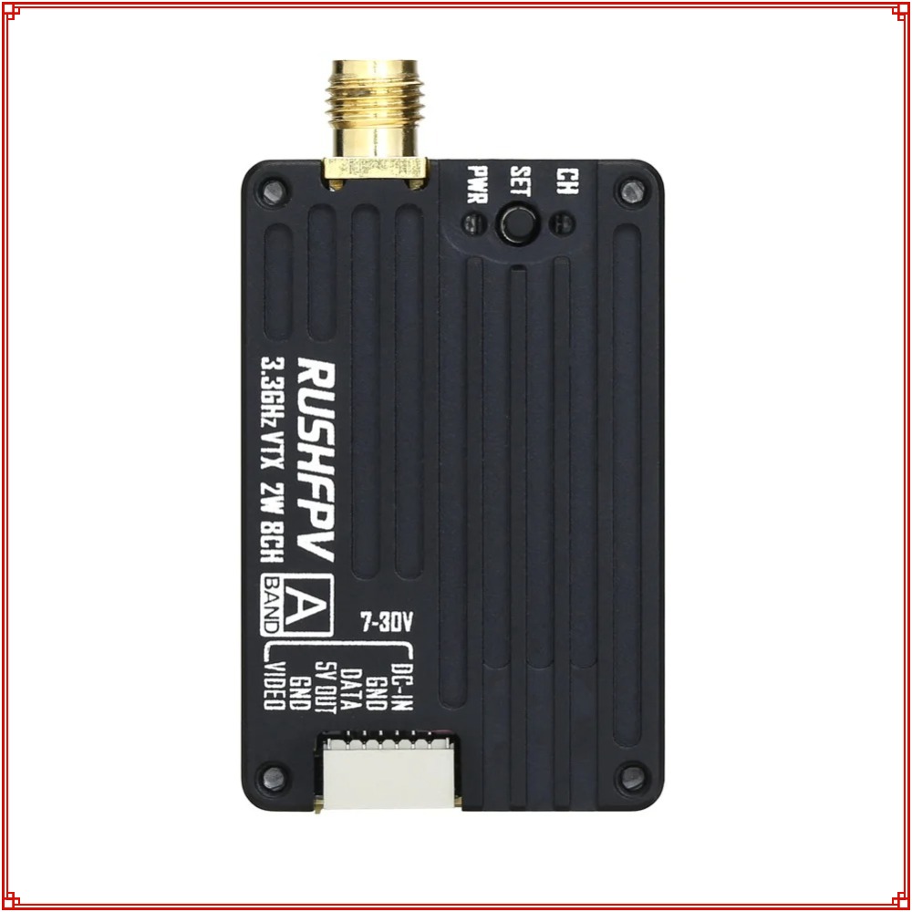 2026年新型 RUSHFPV 3.3G 2W VTX送信機 - Fpv Drone Transmitter のレビューと価格