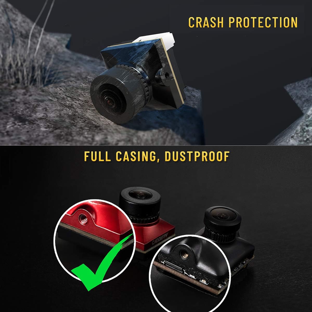 CADDX マイクロ FPV カメラ Ratel 2 4.5 - Fpv Drone Camera のレビューと価格
