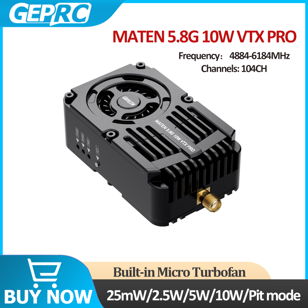 GEPRC MATEN 5.8G 10W VTX PRO 1 - Fpv Drone Transmitter のレビューと価格