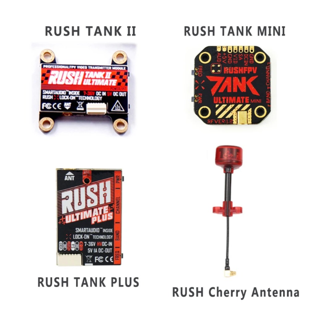 RUSH TANK Ultimate II/Mini/PLU - Fpv Drone Frame のレビューと価格