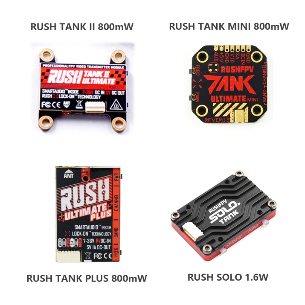 RUSH TANK Ultimate II/Mini/PLU - Fpv Drone Frame のレビューと価格