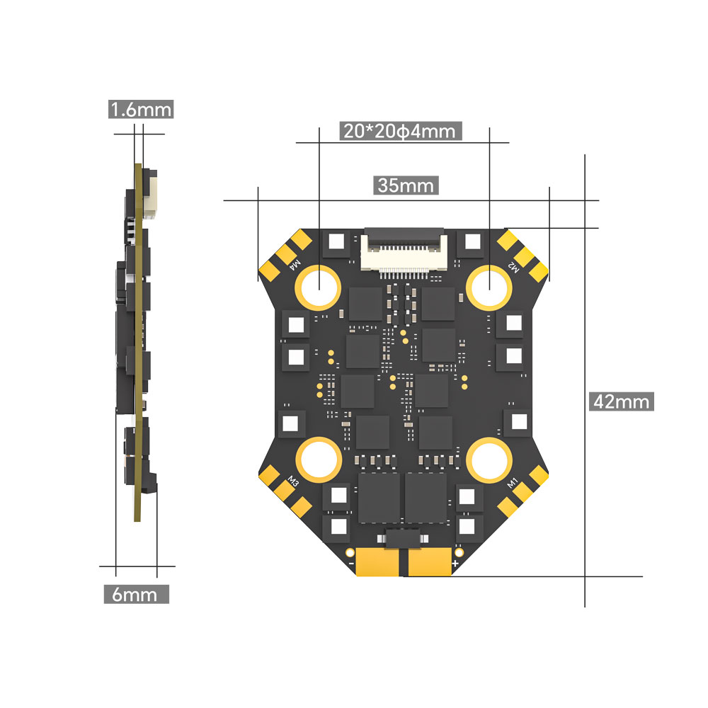 iFlight Borg F7ミニスタック フライトコントロ - Fpv Drone Flight Controller のレビューと価格
