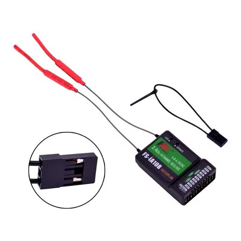 Flysky FS-iA10B 2.4G 10チャンネル受信 - Fpv Drone Transmitter のレビューと価格
